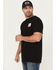 Image #3 - Brixton Men's Alpha Square Short Sleeve Graphic T-Shirt, Black, hi-res