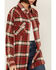 Image #2 - Wrangler Women's Plaid Print Long Sleeve Snap Boyfriend Flannel Shirt, , hi-res