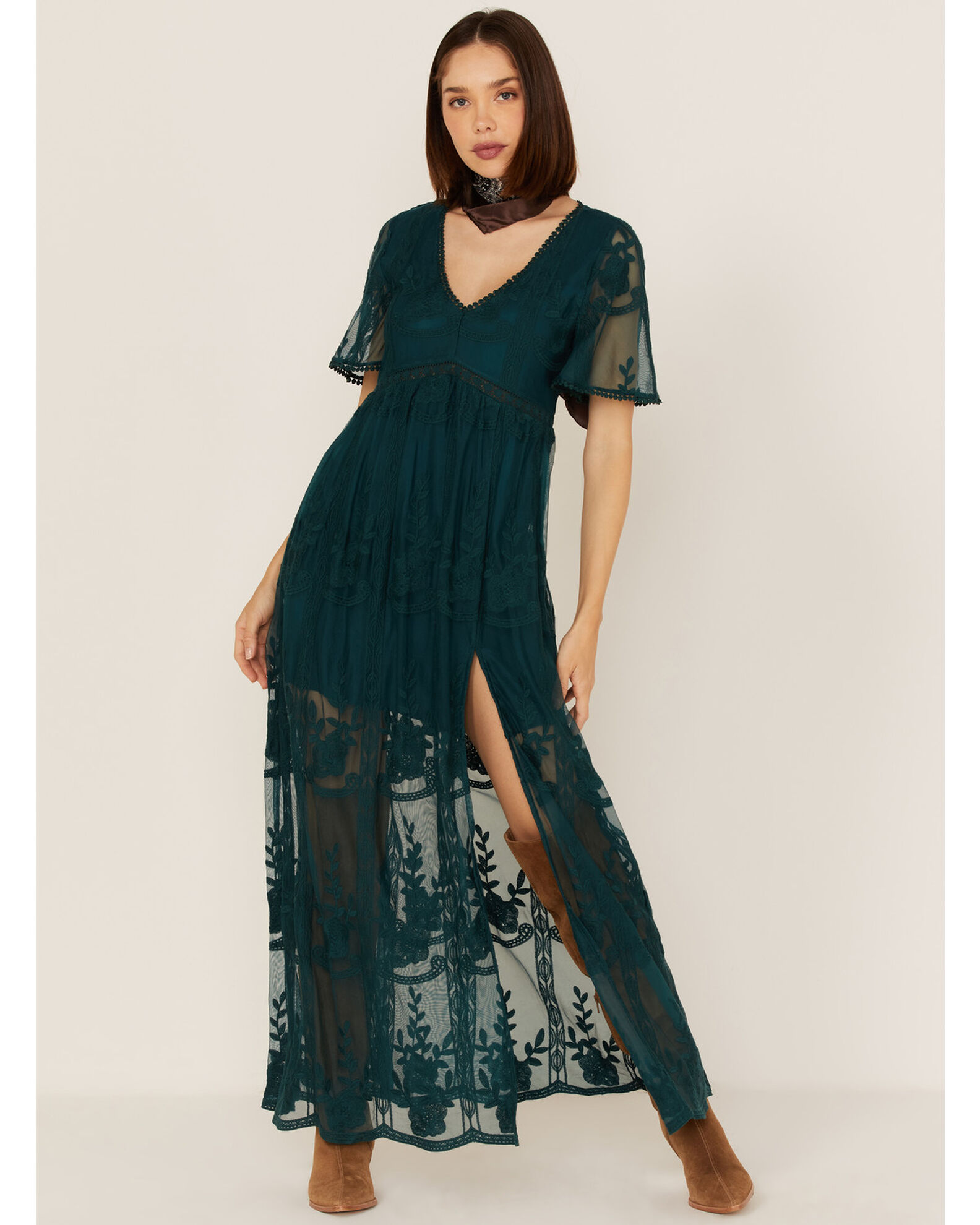 Shyanne Women s Lace Maxi Dress Country Outfitter