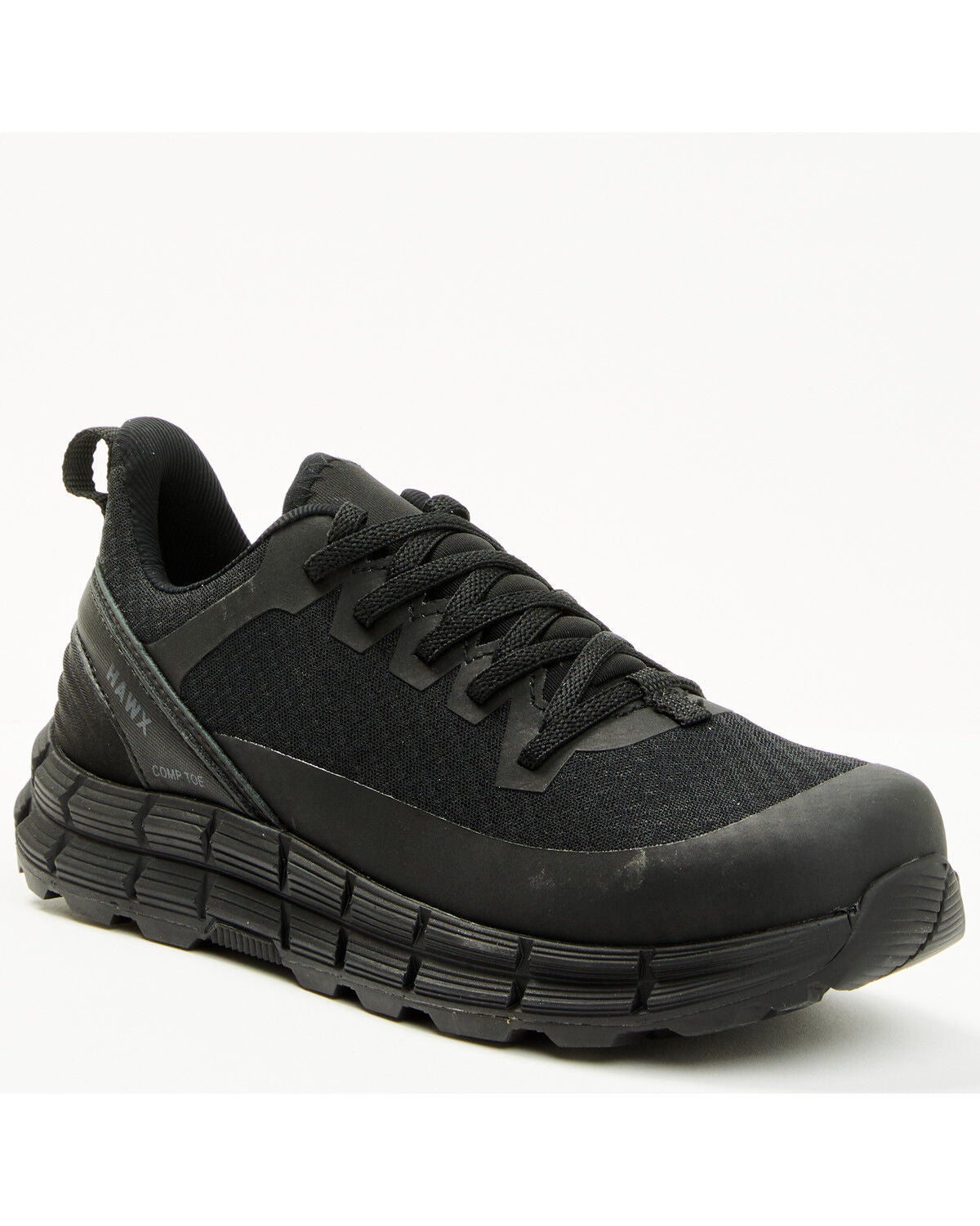 Image #1 - Hawx Men's Athletic Work Shoes - Composite Toe, Black, hi-res