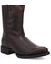 Image #1 - Laredo Men's Obsidian League Performance Roper Ankle Boots - Round Toe, Brown, hi-res