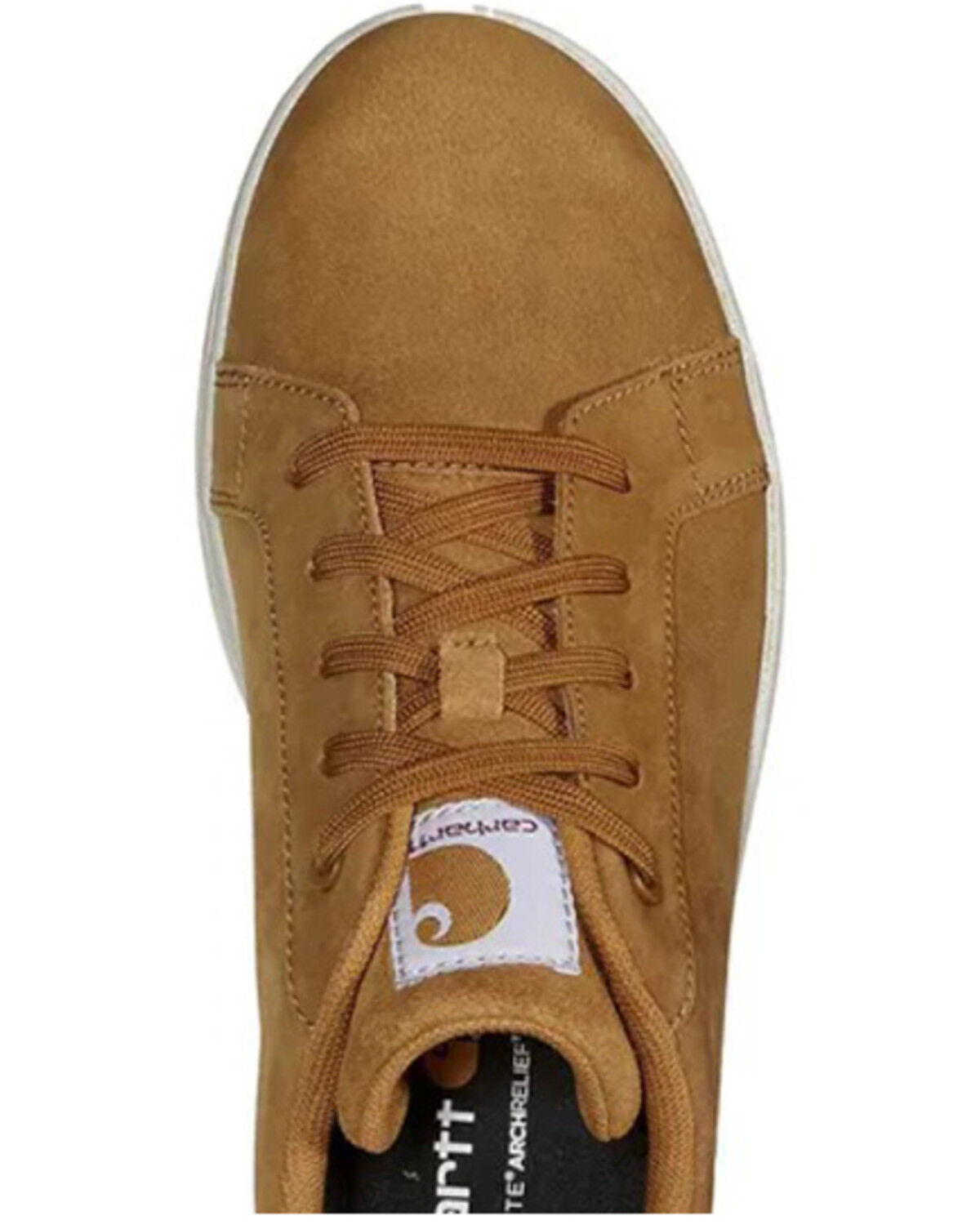 Image #6 - Carhartt Men's Detroit Leather Work Show - Soft Toe, Brown, hi-res