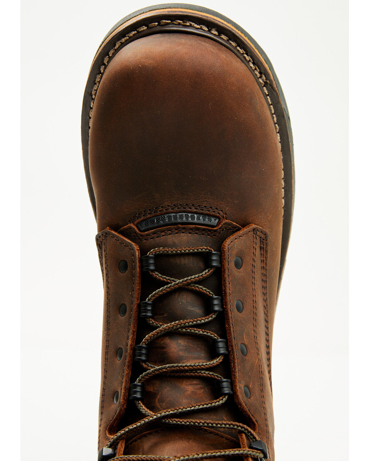 Image #6 - Hawx Men's 6" Airflow Heat Transfer System Paver Work Boots - Composite Toe, Dark Brown, hi-res