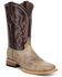 Image #1 - Circle G Men's Western Boots - Broad Square Toe, Red/brown, hi-res