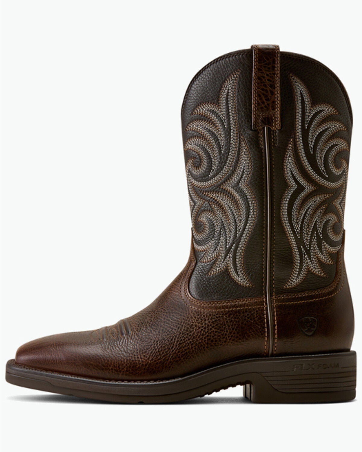 Image #2 - Ariat Men's Ranger Performance Western Boots - Broad Square Toe, Brown, hi-res