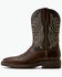 Image #2 - Ariat Men's Ranger Performance Western Boots - Broad Square Toe, Brown, hi-res