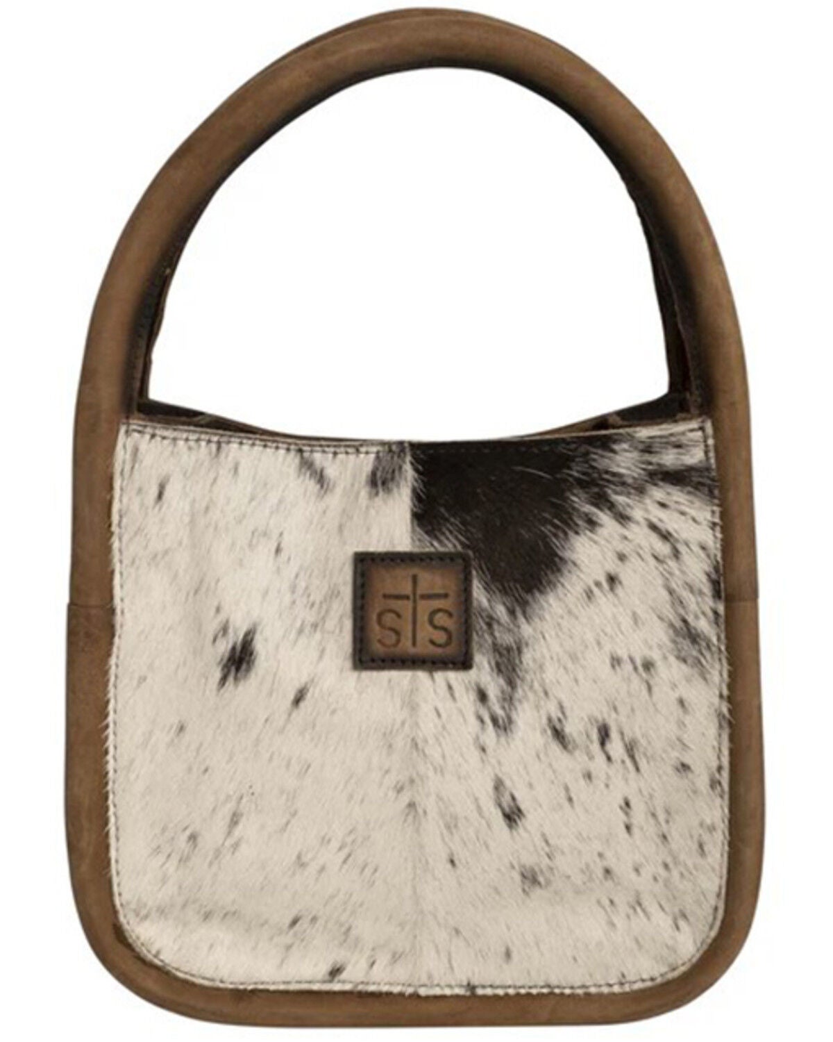 STS Ranchwear by Carroll Women's Cowhide Sugar Satchel, Multi, hi-res