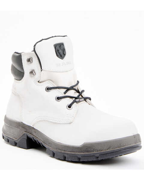 Wolverine x Ram Collection Men's Tradesman Work Boots - Composite Toe, White, hi-res