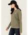 Image #2 - Carhartt Women's Relaxed Fit Midweight Crewneck Sweatshirt , Olive, hi-res