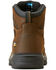 Image #3 - Ariat Men's Turbo 6" Waterproof Work Boots - Round Toe, Brown, hi-res