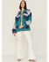 Image #2 - Double D Ranch Women's Bandera Jacket, Turquoise, hi-res