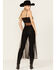 Image #4 - Wonderwest Women's Mountain Trail Embellished Mesh Maxi Cami, Black, hi-res