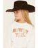 Image #2 - Buttercup Girls' Howdy Y'all Embellished Long Sleeve Shirt, White, hi-res