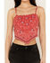 Image #3 - Angie Women's Bandana Print Top, , hi-res