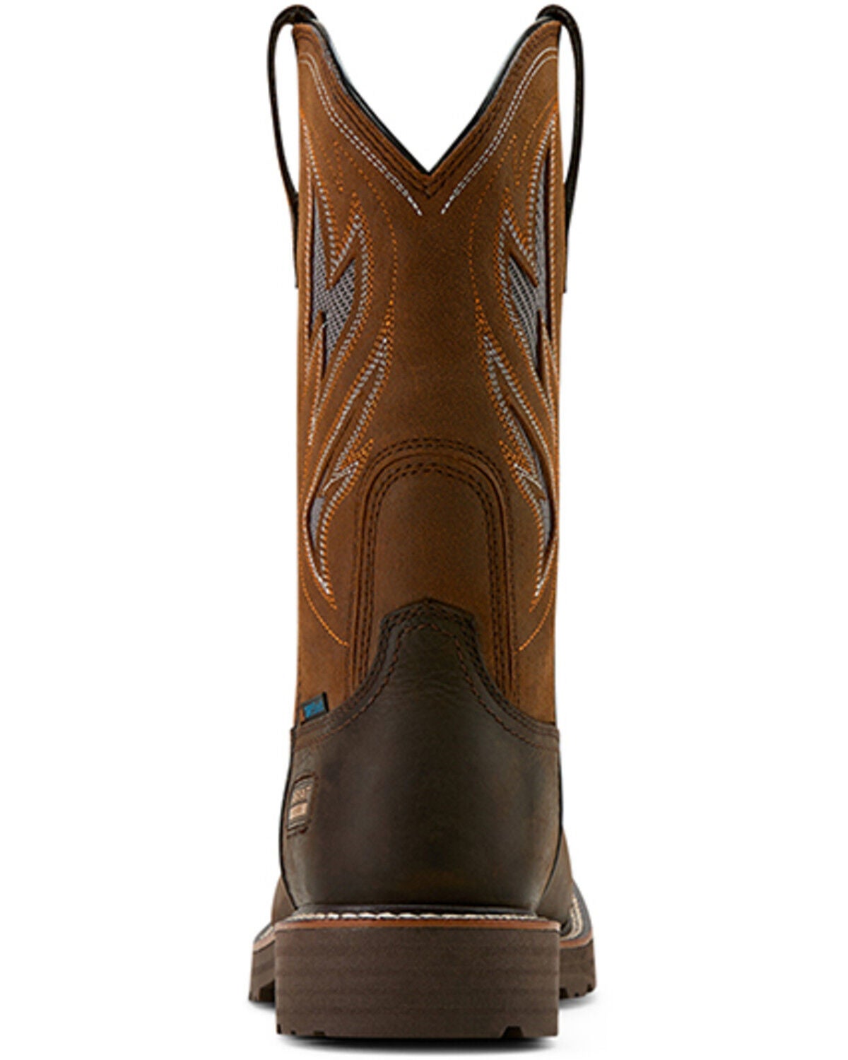 Image #3 - Ariat Men's Activator VentTEK Waterproof Work Boots - Soft Toe, Dark Brown, hi-res