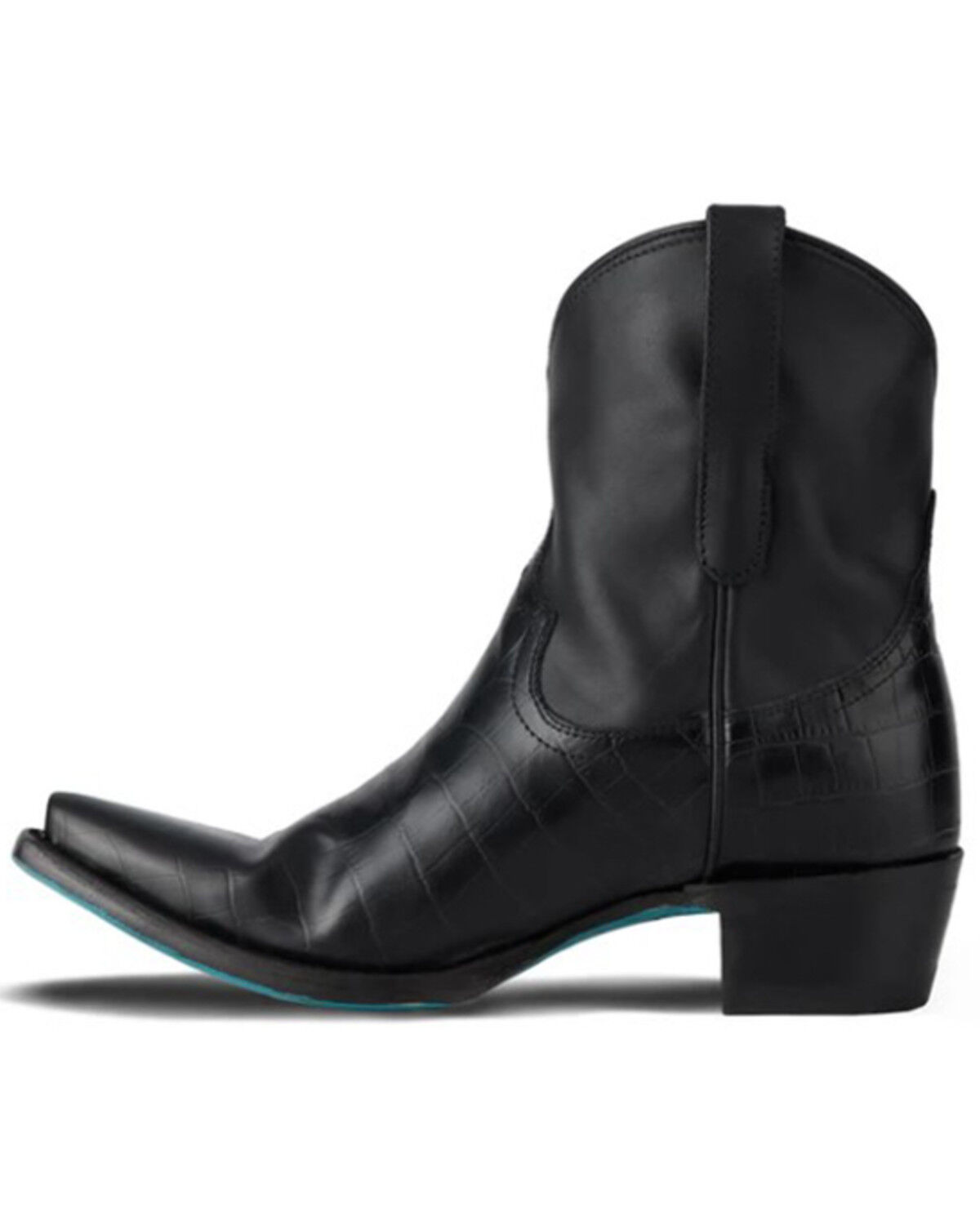 Image #3 - Lane Women's Emma Jane Western Booties - Snip Toe, Black, hi-res