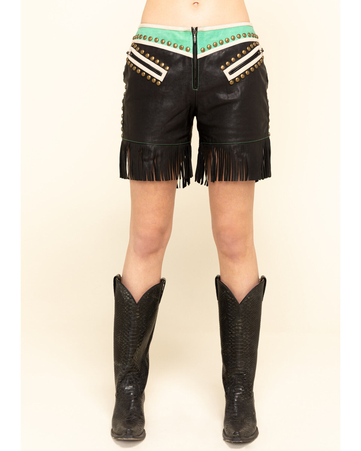 Image #2 - Double D Ranch Women's Midnight Cowboy Shorts, , hi-res