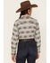 Image #4 - Ariat Women's Southwestern Stripe Print Long Sleeve Snap Creekside Western Shirt, Teal, hi-res