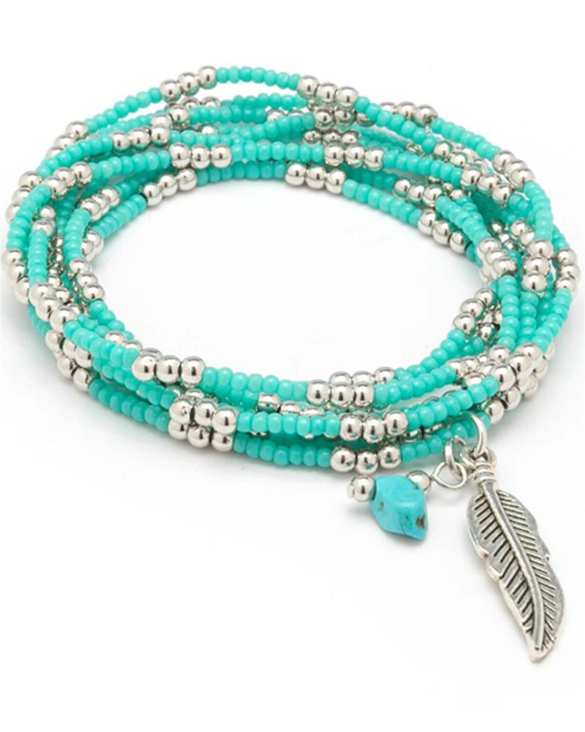 Image #1 - Cowgirl Confetti Women's Summer Wind Bracelet , Silver, hi-res