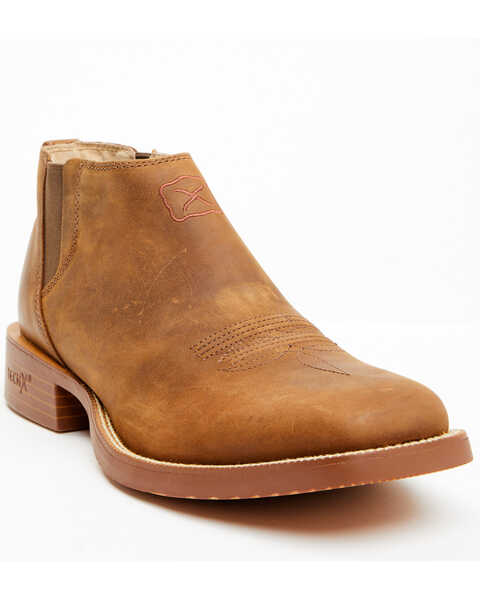 Twisted X Men's 4" Tech X™ Chelsea Boots - Broad Square Toe, Rust Copper, hi-res
