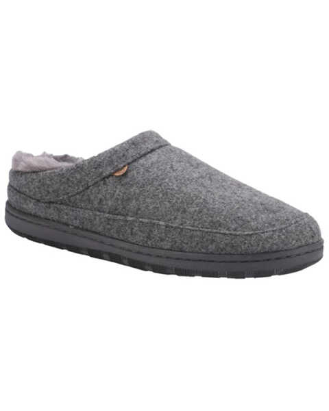 Lamo Footwear Men's Julian Clog Wool Slippers , Grey, hi-res