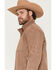 Image #2 - Ariat Men's Vernon Tonal Southwestern Softshell Jacket, Tan, hi-res