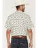 Image #4 - Cody James Men's Toro Steer Head Print Short Sleeve Button-Down Stretch Western Shirt, Tan, hi-res