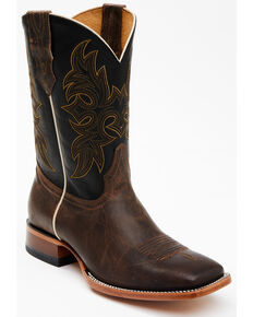 Cody James Men's Willow Western Boots - Wide Square Toe, Brown, hi-res