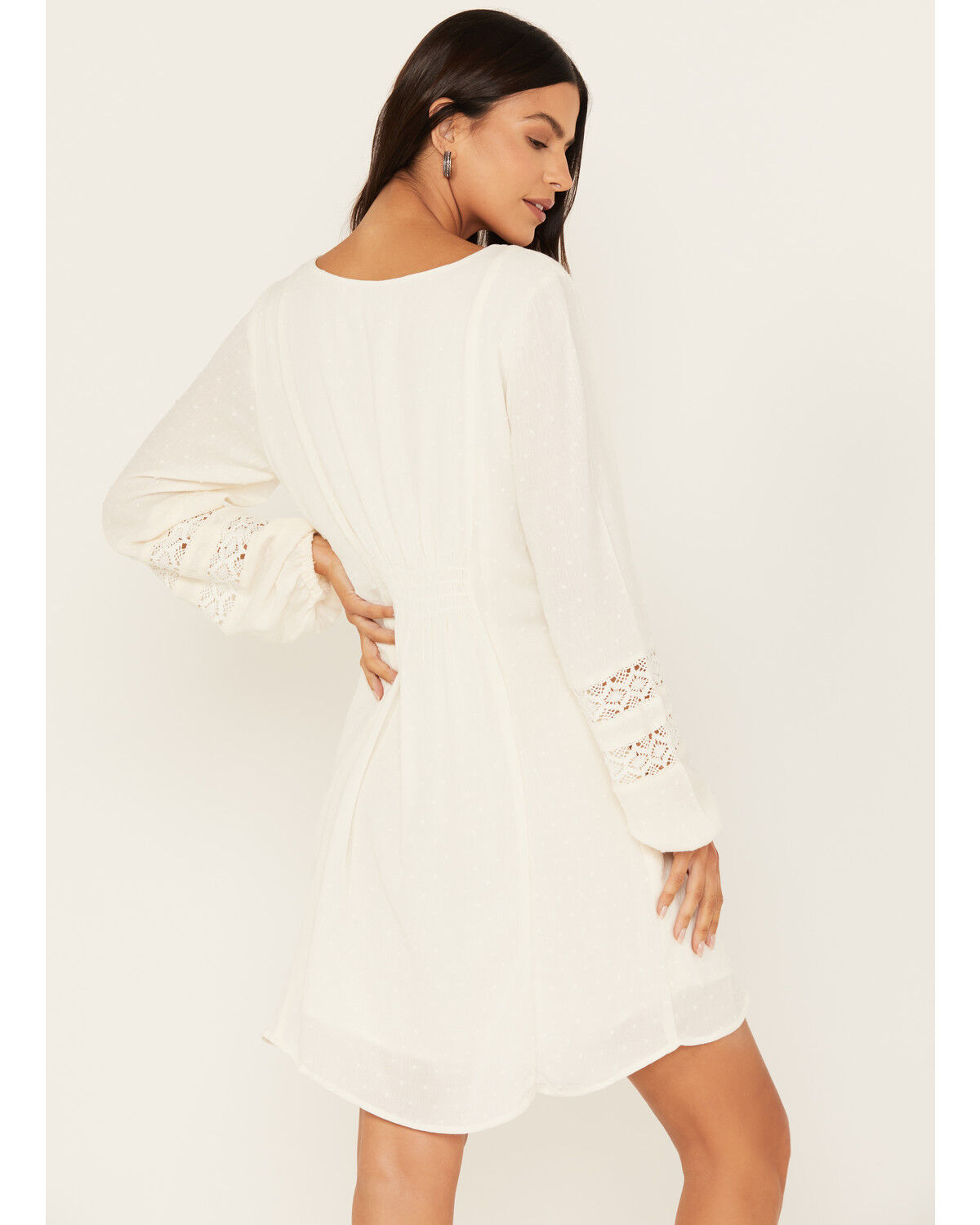Image #4 - Idyllwind Women's Jessie Western Romance Update Mini Dress, Ivory, hi-res