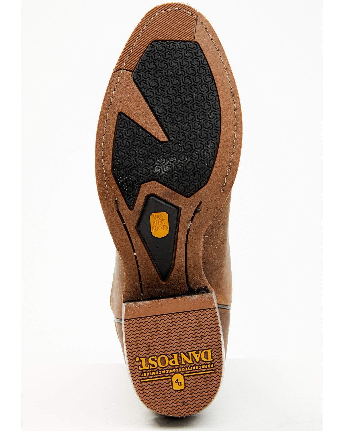 Image #7 - Dan Post Men's 12" Leon Western Performance Boots - Round Toe, , hi-res