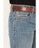 Image #2 - Rock & Roll Denim Men's Boot Barn Exclusive Pistol Medium Wash Bootcut Stretch Denim Jeans, Medium Wash, hi-res