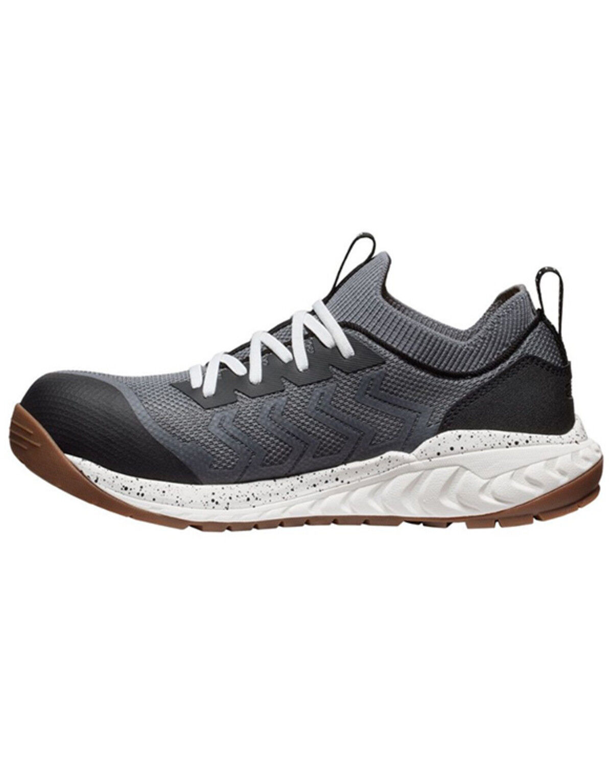 Image #3 - Keen Men's Arvada Shift Work Shoes - Carbon Fiber Toe, Grey, hi-res