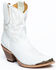Image #1 - Idyllwind Women's Wheels Western Booties - Round Toe, White, hi-res