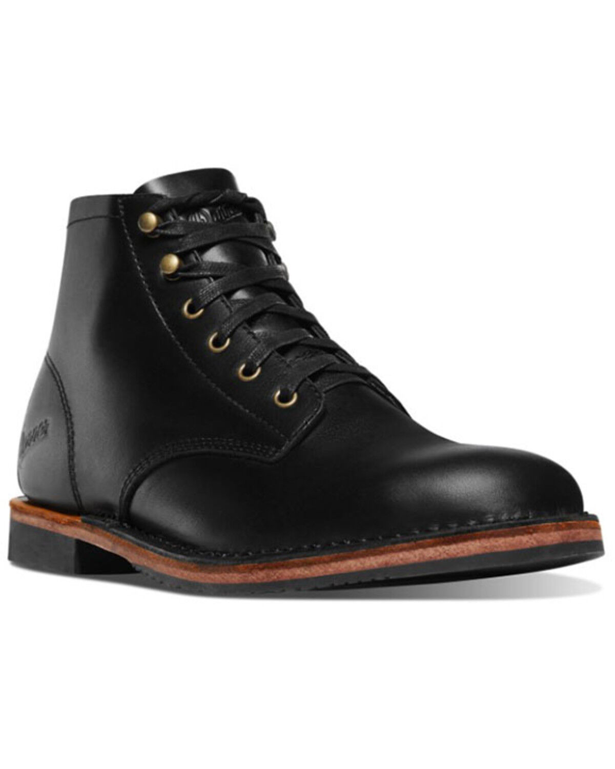 Image #1 - Danner Men's Jack II Lace-Up Boots - Round Toe, Black, hi-res