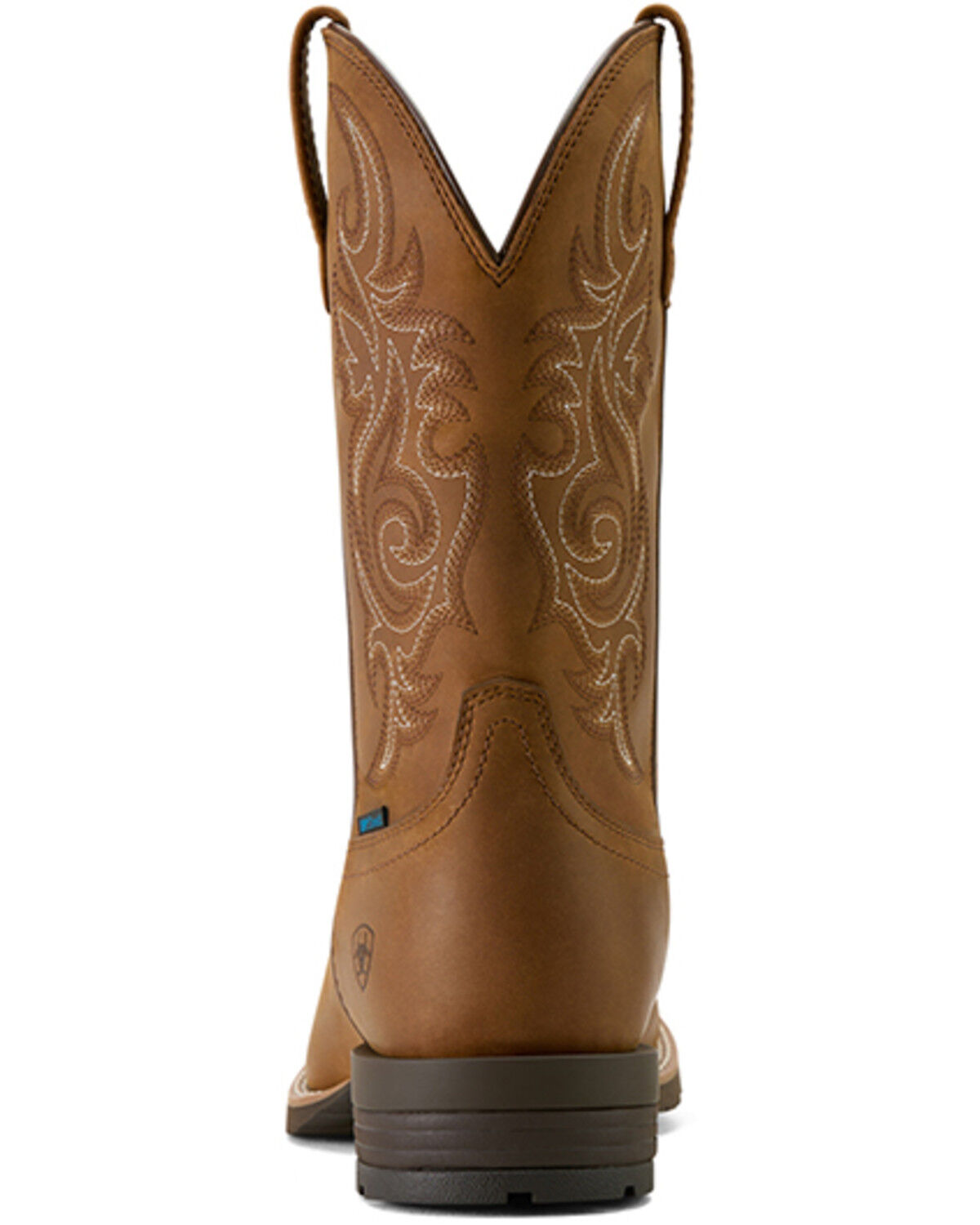 Image #3 - Ariat Men's Hybrid Ranchway Waterproof Performance Western Boots - Broad Square Toe, Brown, hi-res