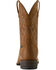 Image #3 - Ariat Men's Hybrid Ranchway Waterproof Performance Western Boots - Broad Square Toe, Brown, hi-res