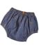 Image #4 - Wrangler Infant Girls' Diaper Cover, Indigo, hi-res