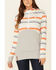 Image #3 - Ampersand Avenue Women's Oceanside Stripe 1/2 Hooded Pullover , , hi-res
