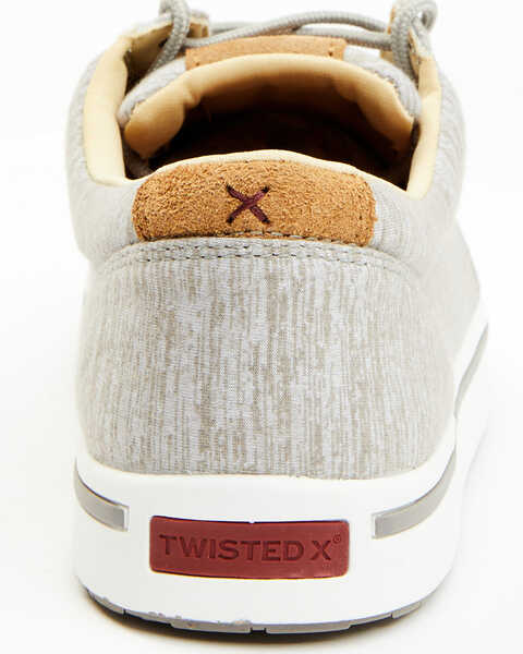 Image #5 - Twisted X Men's Kicks Lace-Up Casual Shoe - Moc Toe , Taupe, hi-res