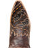 Image #6 - Dan Post Men's Sidewinder Western Boots - Snip Toe, Chocolate, hi-res