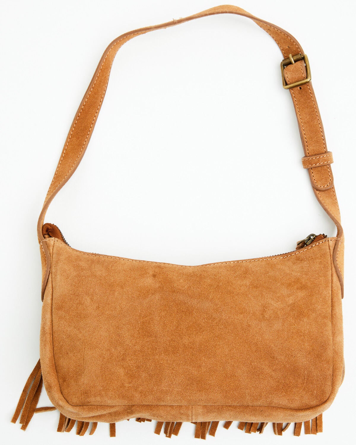 Image #4 - Shyanne Women's Maren Suede Fringe Shoulder Bag, Brown, hi-res