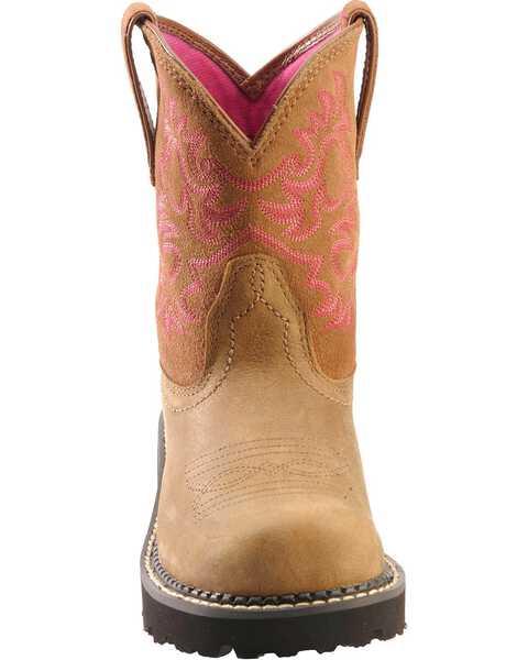 Image #11 - Ariat Women's Fatbaby Bomber Western Boots - Round Toe, Brown, hi-res
