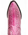 Image #6 - Idyllwind Women's Badass Exotic Python Western Booties - Round Toe, Pink, hi-res
