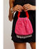 Image #2 - Free People Women's Vancouver Velvet Clutch, Pink, hi-res