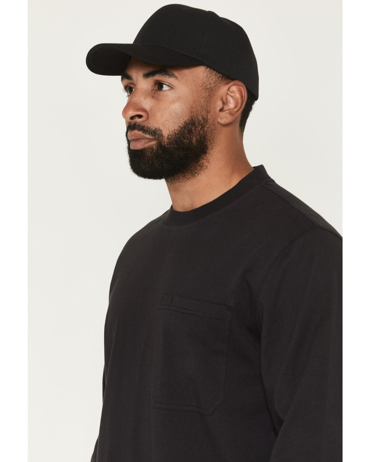 Image #3 - Hawx Men's Dangerous Long Sleeve Graphic Work T-Shirt, Black, hi-res