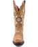 Image #4 - Ferrini Women's Empress Tall Western Boots - Round Toe, Brown, hi-res