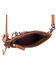 Image #3 - Montana West Women's Hairon Fringe Leather Crossbody Bag, Brown, hi-res