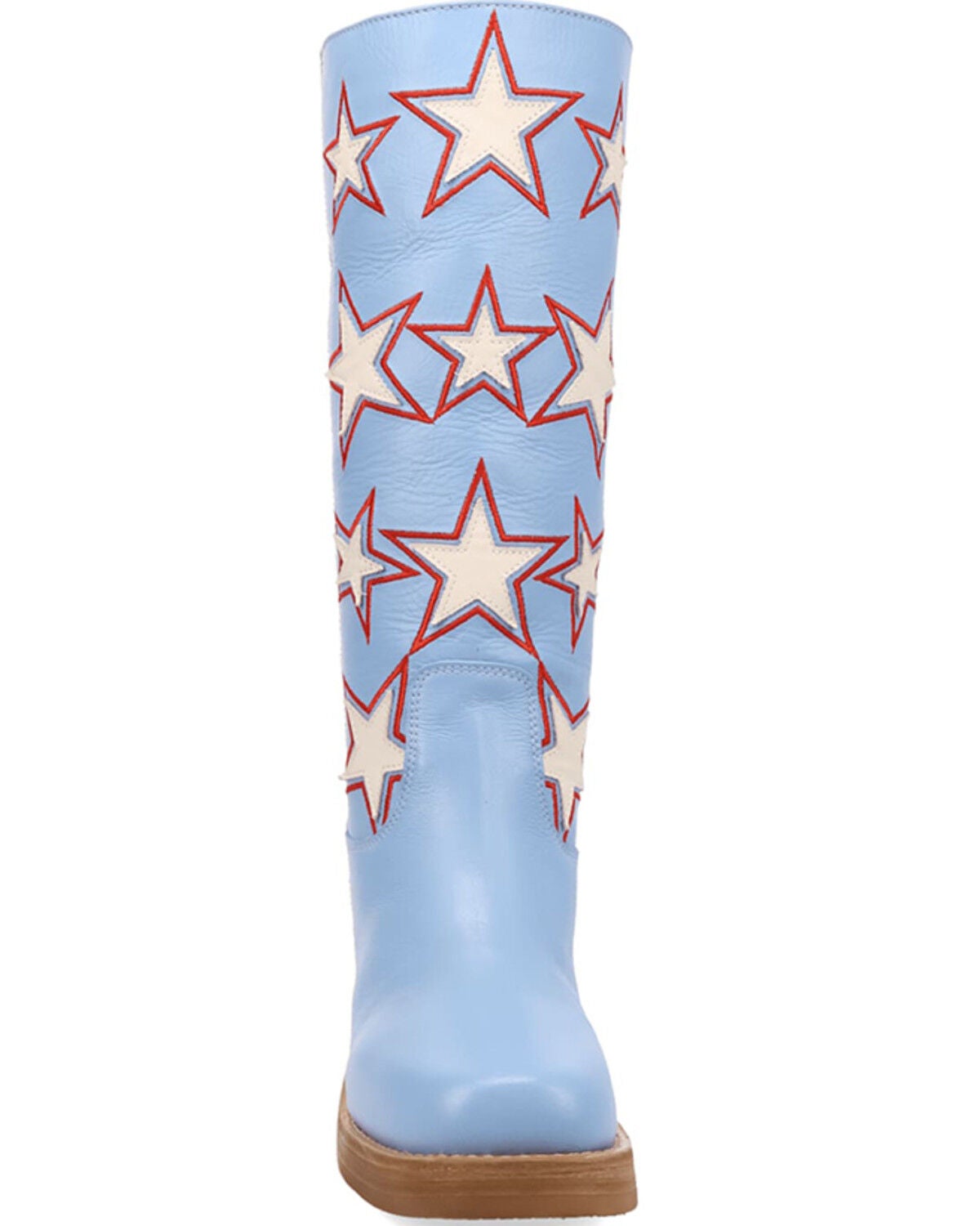 Image #4 - Dingo Women's American Dream Fashion Boots - Round Toe, Blue, hi-res