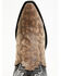 Image #6 - Dan Post Women's Karung Snake Exotic Western Boots - Snip Toe , Black, hi-res