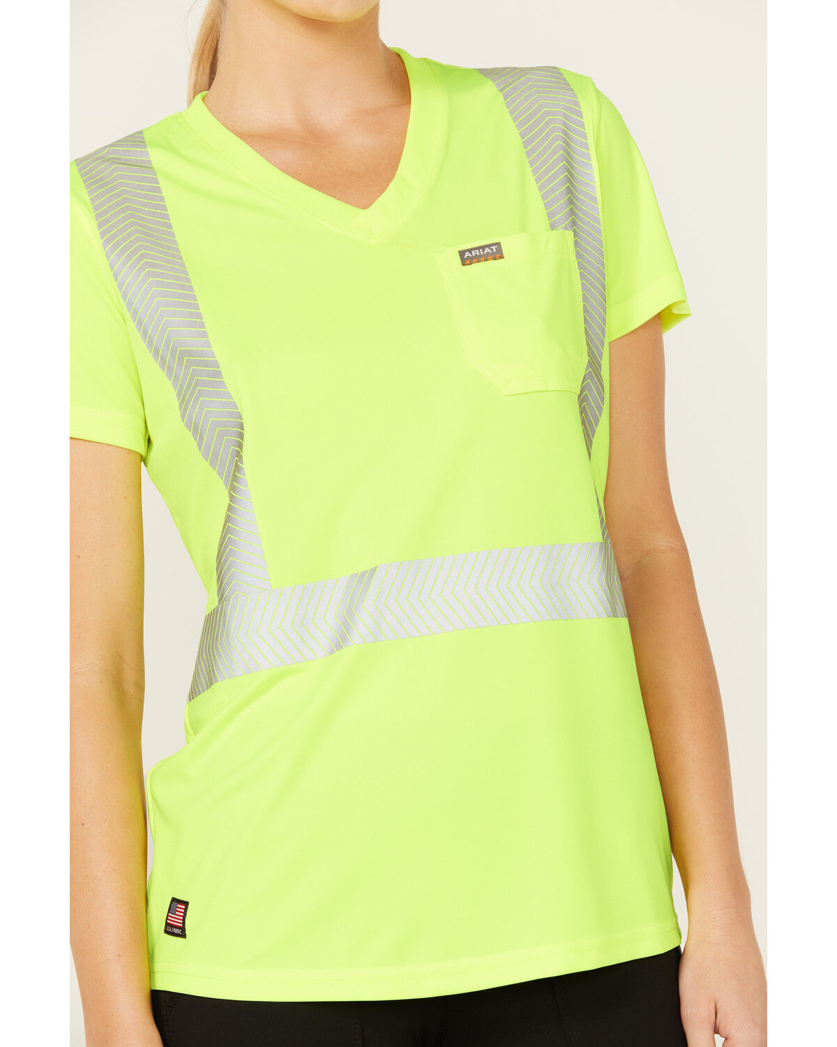 Image #3 - Ariat Women's Rebar Hi-Vis ANSI T-Shirt, , hi-res